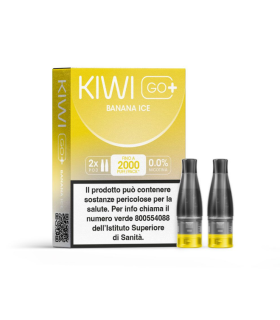 KIWI GO+ POD - BANANA ICE 20MG (2PZ)