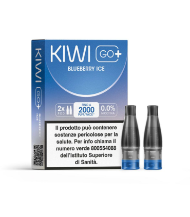 KIWI GO+ POD - BLUEBERRY ICE 20MG (2PZ)