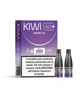 KIWI GO+ POD - GRAPE ICE 20MG (2PZ)