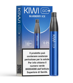 KIWI GO+ KIT - BLUEBERRY ICE 0MG (NO NICOTINA)