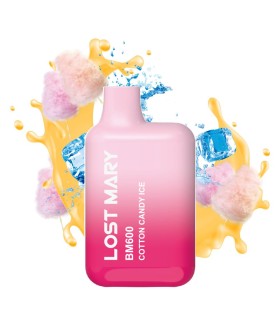 LOST MARY BM600 DISPOSABLE POD DEVICE - COTTON CANDY ICE 20MG