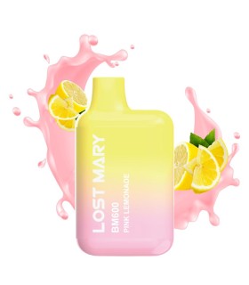 LOST MARY BM600 DISPOSABLE POD DEVICE - PINK LEMONADE 20MG
