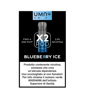 UMA.MI SWAP POD BLUEBERRY ICE 20MG (2PZ)