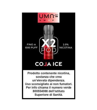 UMA.MI SWAP POD COLA ICE 20MG (2PZ)