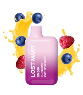 LOST MARY BM600 DISPOSABLE POD DEVICE - BLUEBERRY SOUR RASPBERRY 20MG