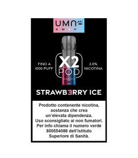 UMA.MI SWAP POD STRAWBERRY ICE 20MG (2PZ)