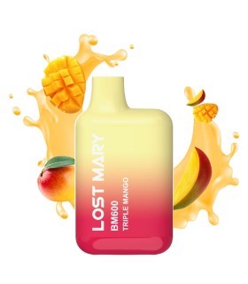 LOST MARY BM600 DISPOSABLE POD DEVICE - TRIPLE MANGO 20MG