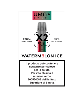UMA.MI SWAP POD WATERMELON 0MG NO NIC. (2PZ)