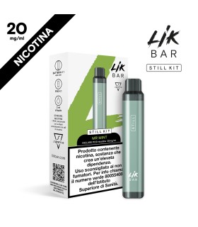LIK BAR STILL - STARTER KIT GREY + POD MR MINT (20MG)