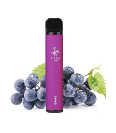 ELFBAR 1500 DISPOSABLE POD DEVICE - GRAPE 0MG