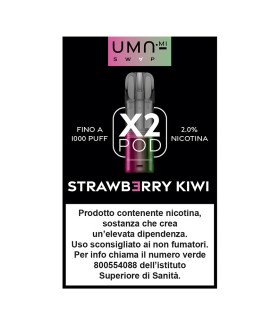 UMA.MI SWAP POD STRAWBERRY KIWI 20MG (2PZ)