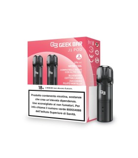 GEEK BAR J1 2 PODS BLUEBERRY COTTON CANDY 20 MG