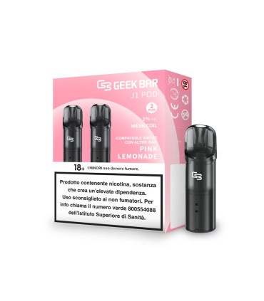 GEEK BAR J1 2 PODS PINK LEMONADE 20 MG