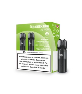 GEEK BAR J1 2 PODS KIWI PASSION FRUIT GUAVA 20 MG