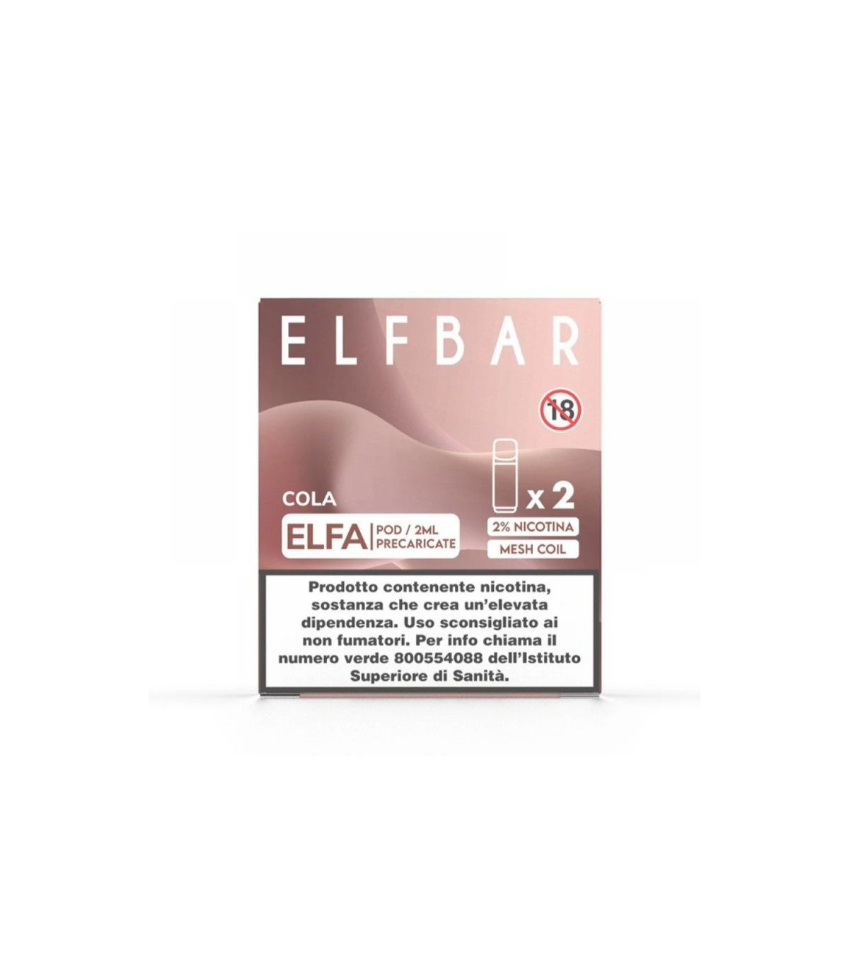 ELFBAR ELFA POD PRECARICATO COLA 2ML (2PZ) 20MG