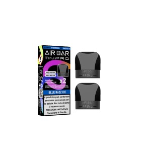 AIR BAR MINI PRO PODS - BLUE RAZZ ICE 20MG (2PZ)