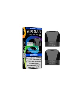 AIR BAR MINI PRO PODS - GRAPE ICE 20MG (2PZ)