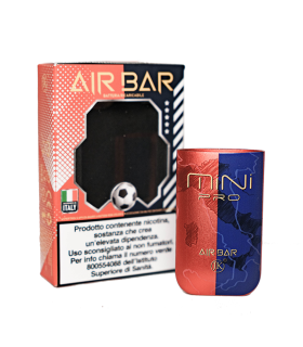 AIR BAR MINI PRO SPORT EDITION "ROSSOBLU'" - BATTERIA RICARICABILE