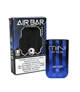 AIR BAR MINI PRO SPORT EDITION "NERAZZURRO" - BATTERIA RICARICABILE