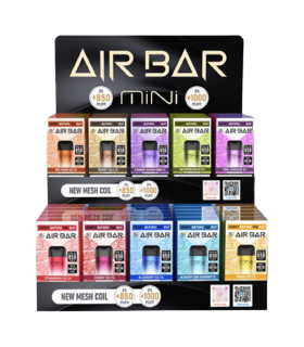 ESPOSITORE IN CARTONE AIRBAR MINI PRO CAPIENZA 50PZ (VUOTO)