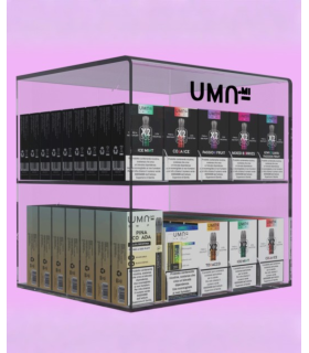 OFFERTA A TEMPO - EXPO UMAMI SWAP IN PLEXIGLASS ANTI TACCHEGGIO 40 PODS+10 DEVICE (PRENOTABILE)