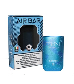 AIR BAR MINI PRO SPORT EDITION "AZZURRO" - BATTERIA RICARICABILE