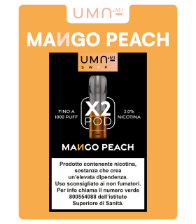 UMA.MI SWAP POD MANGO PEACH 20MG (2PZ)