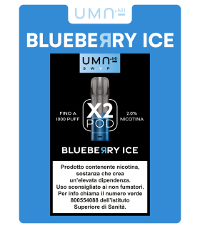 UMA.MI SWAP POD BLUEBERRY ICE 20MG (2PZ)
