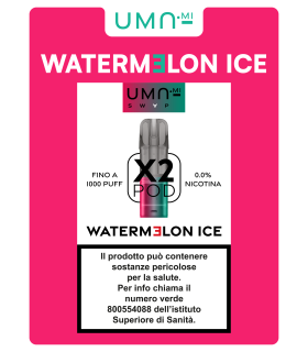 UMA.MI SWAP POD WATERMELON 0MG NO NIC. (2PZ)