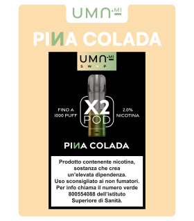 UMA.MI SWAP POD PINA COLADA 20MG (2PZ)