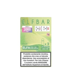 ELFBAR ELFA POD PRECARICATO PEAR 2ML (2PZ) 20MG