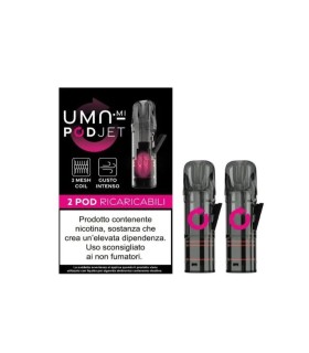 UMA.MI POD JET CARTUCCE VUOTE RICARICABILI (2PZ DA 2ML)
