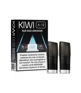 KIWI AIR 2PZ POD - BLUE RAZZ LEMONADE - 20 MG