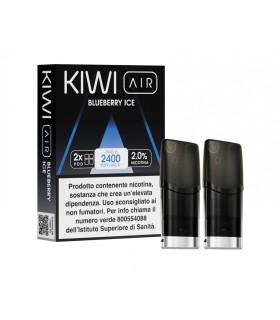 KIWI AIR 2PZ POD - BLUEBERRY ICE - 20 MG