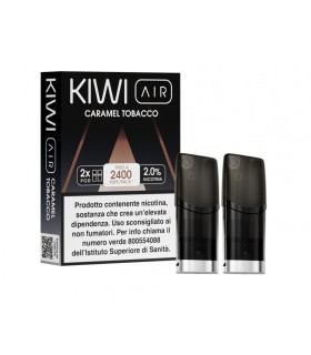 KIWI AIR 2PZ POD - CARAMEL TOBACCO - 20 MG