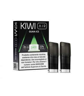KIWI AIR 2PZ POD - GUAVA ICE - 20 MG