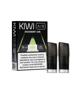 KIWI AIR 2PZ POD - STRAWBERRY LIME - 20 MG