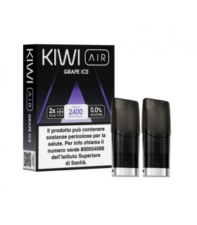KIWI AIR 2PZ POD - GRAPE - 0 MG (NO NICOTINA)