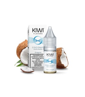 LIQUIDO KIWI FLAVORS COCONUT NICOTINA 18MG - 10ML
