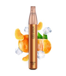 KIWI GO 750 PUFF DISPOSABLE VAPE PEN 400MAH - MANDARINO SICILIANO 20MG