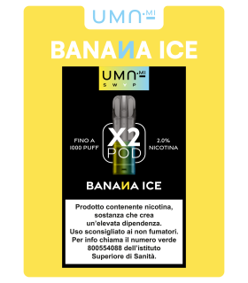 UMA.MI SWAP POD BANANA ICE 20MG (2PZ)