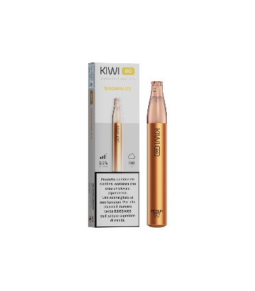 KIWI GO 750 PUFF DISPOSABLE VAPE PEN 400MAH - MANDARINO SICILIANO 20MG