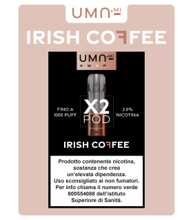 UMA.MI SWAP POD IRISH COFFE 20MG (2PZ)