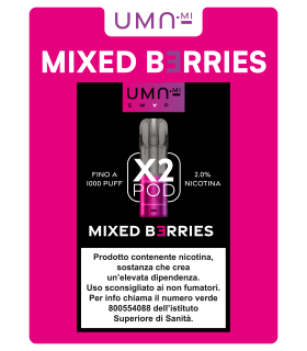 UMA.MI SWAP POD MIXED BERRIES 20MG (2PZ)