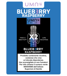 UMA.MI SWAP POD BLUEBERRY RASPBERRY 20MG (2PZ)