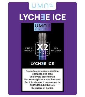 UMA.MI SWAP POD LYCHEE 20MG (2PZ)