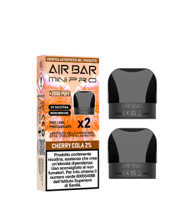AIR BAR MINI PRO PODS - CHERRY COLA 20MG (2PZ)