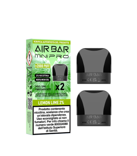 AIR BAR MINI PRO PODS - LEMON LIME 20MG (2PZ)