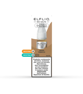 ELFLIQ - CREAM TOBACCO 10ML - 10MG