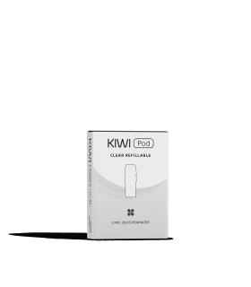 POD DI RICAMBIO RICARICABILI (VUOTE) PER KIWI 2 CLEAR - 2PZ